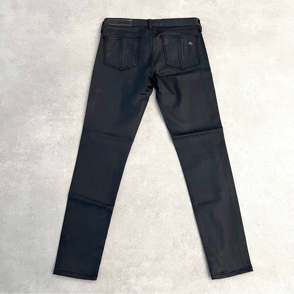 NWOT RAG&BONE Legging waxed skinny jeans - Picture 8 of 8